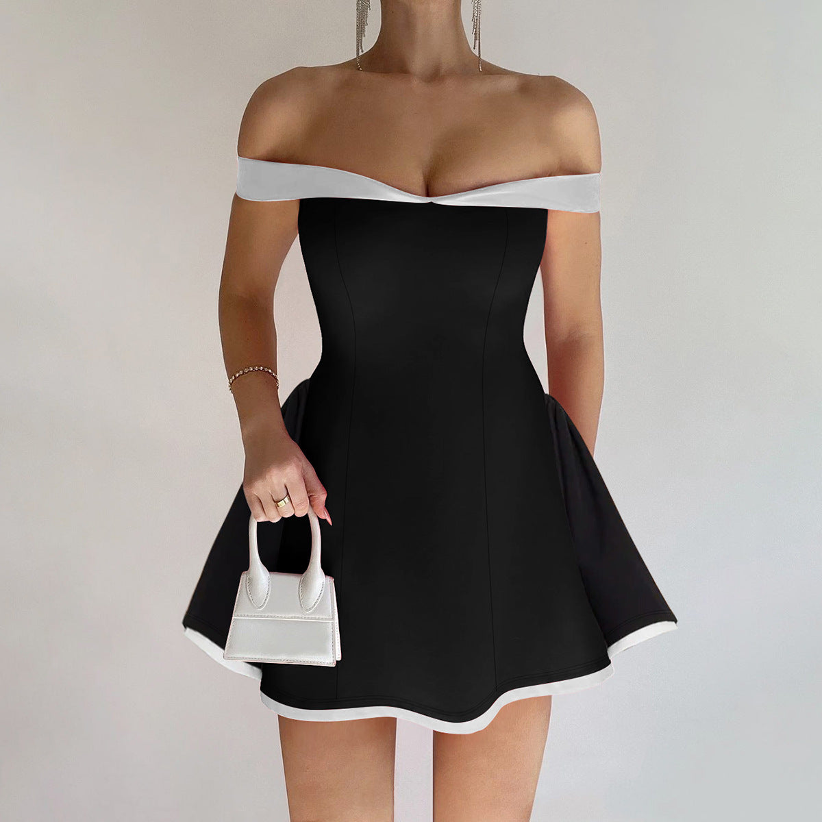 Fashionable and Sexy Strapless Fitted Bodycon Dress for Women