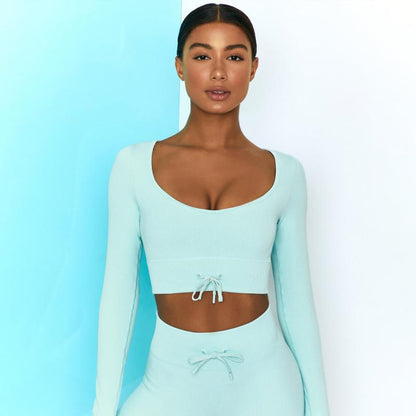 High Waist Seamless Yoga Set Women Two Piece Set Women Clothes Gym Sportswear Female Clothing Workout Push Up Legging Sport Top